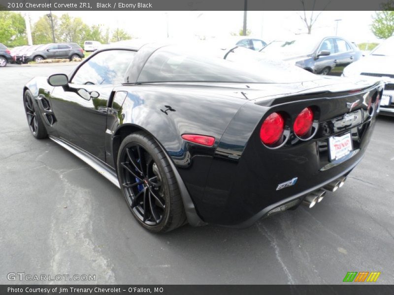 Black / Ebony Black 2010 Chevrolet Corvette ZR1