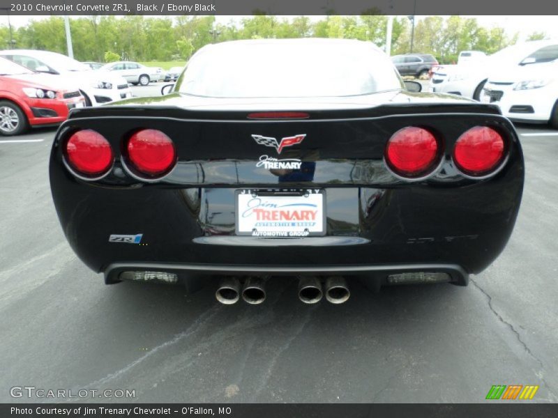 Black / Ebony Black 2010 Chevrolet Corvette ZR1