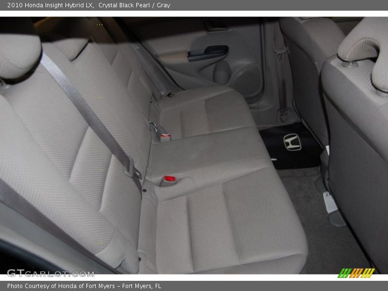Crystal Black Pearl / Gray 2010 Honda Insight Hybrid LX