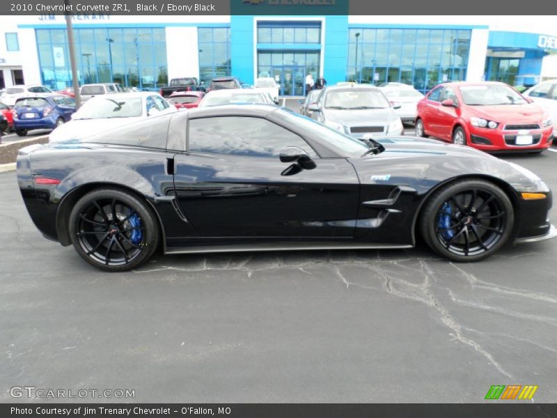 Black / Ebony Black 2010 Chevrolet Corvette ZR1