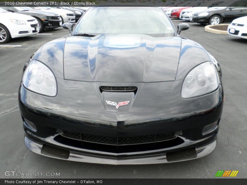 Black / Ebony Black 2010 Chevrolet Corvette ZR1