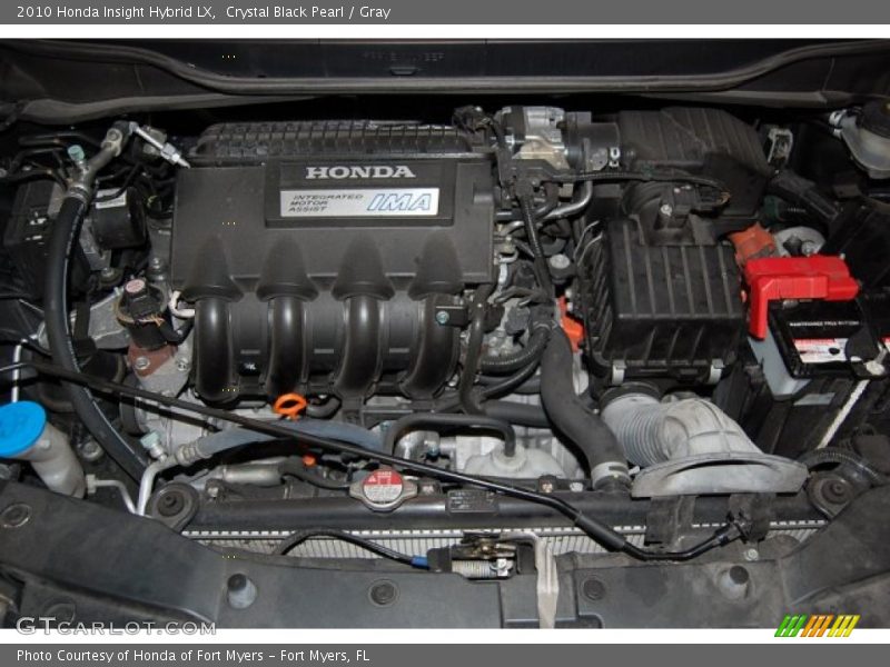 Crystal Black Pearl / Gray 2010 Honda Insight Hybrid LX