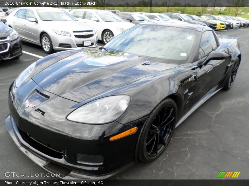Black / Ebony Black 2010 Chevrolet Corvette ZR1