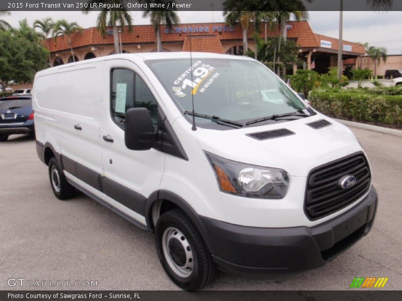  2015 Transit Van 250 LR Regular Oxford White