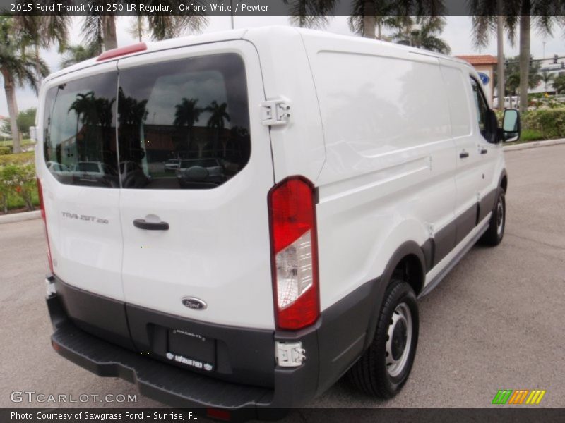 Oxford White / Pewter 2015 Ford Transit Van 250 LR Regular