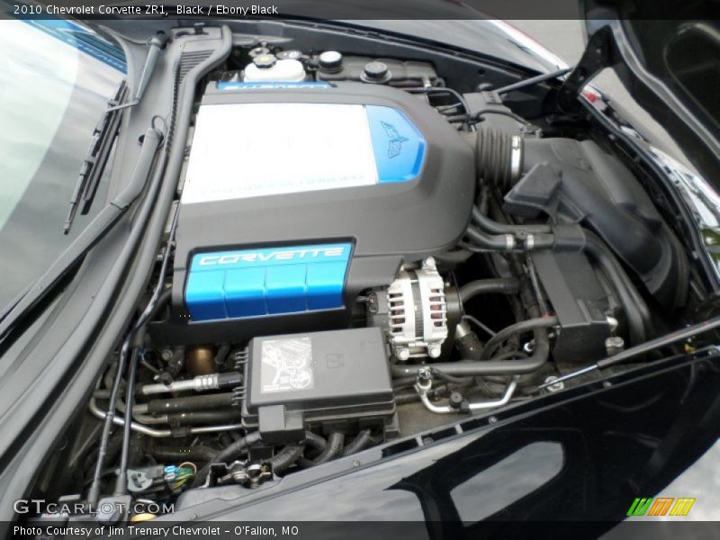  2010 Corvette ZR1 Engine - 6.2 Liter Supercharged OHV 16-Valve LS9 V8
