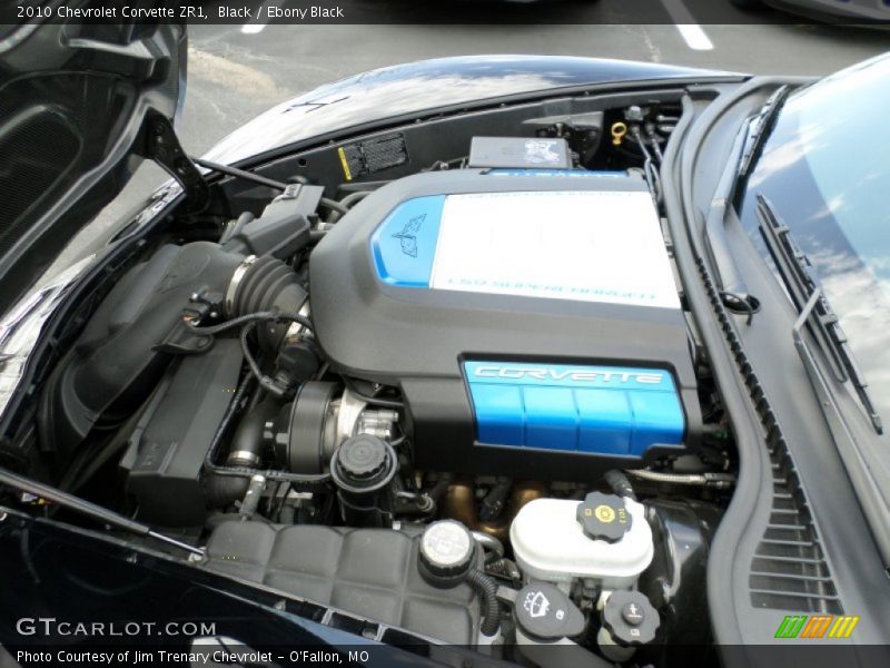  2010 Corvette ZR1 Engine - 6.2 Liter Supercharged OHV 16-Valve LS9 V8
