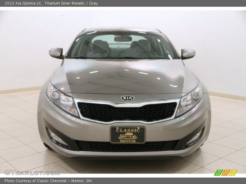 Titanium Silver Metallic / Gray 2013 Kia Optima LX