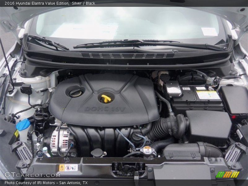 Silver / Black 2016 Hyundai Elantra Value Edition