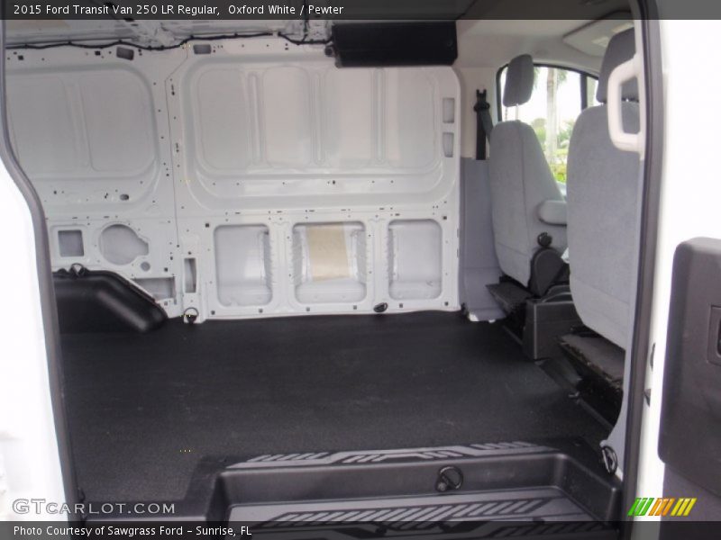 Oxford White / Pewter 2015 Ford Transit Van 250 LR Regular