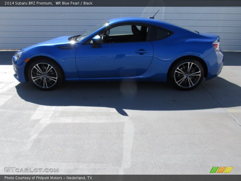 WR Blue Pearl / Black 2014 Subaru BRZ Premium