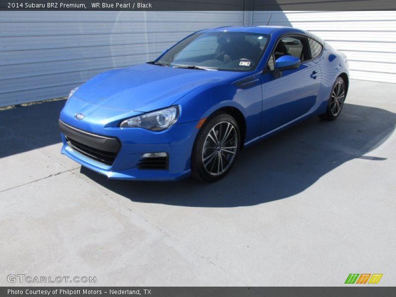 WR Blue Pearl / Black 2014 Subaru BRZ Premium