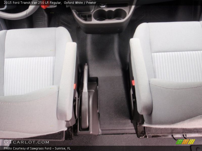 Oxford White / Pewter 2015 Ford Transit Van 250 LR Regular