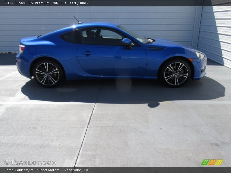 WR Blue Pearl / Black 2014 Subaru BRZ Premium