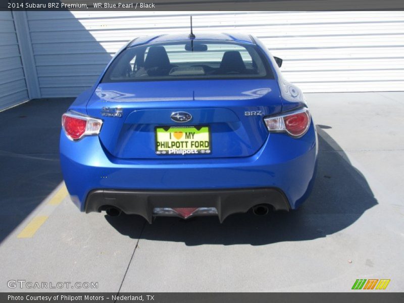 WR Blue Pearl / Black 2014 Subaru BRZ Premium