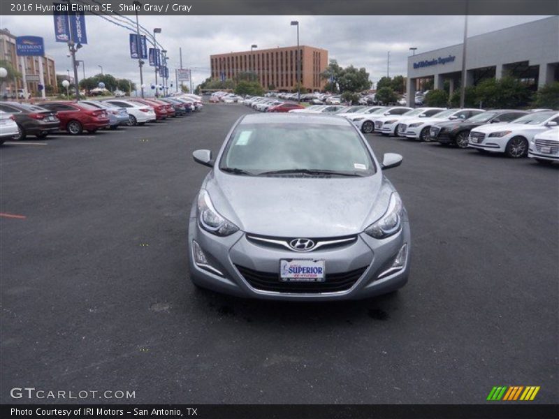 Shale Gray / Gray 2016 Hyundai Elantra SE