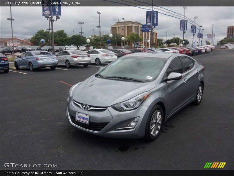 Shale Gray / Gray 2016 Hyundai Elantra SE