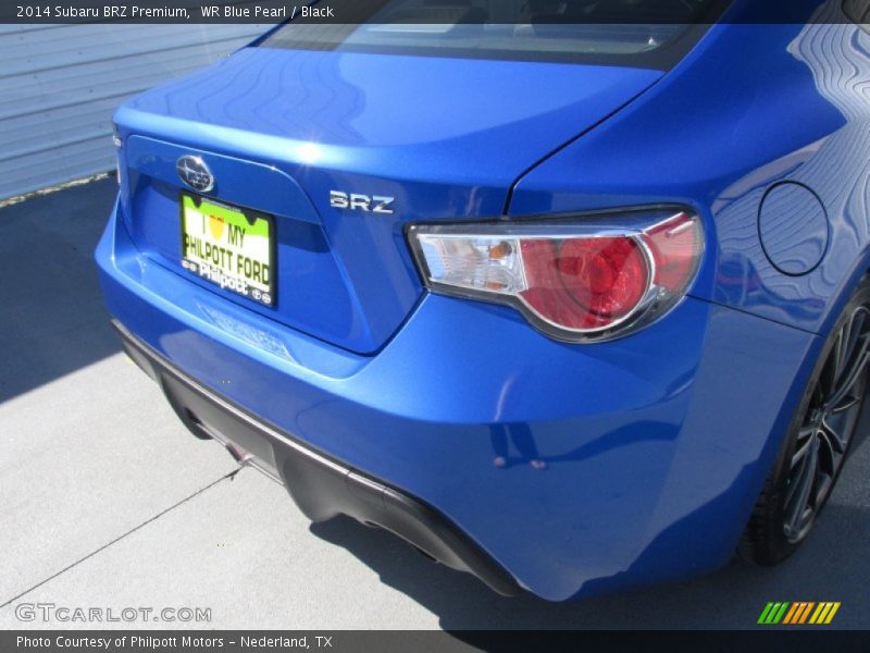WR Blue Pearl / Black 2014 Subaru BRZ Premium