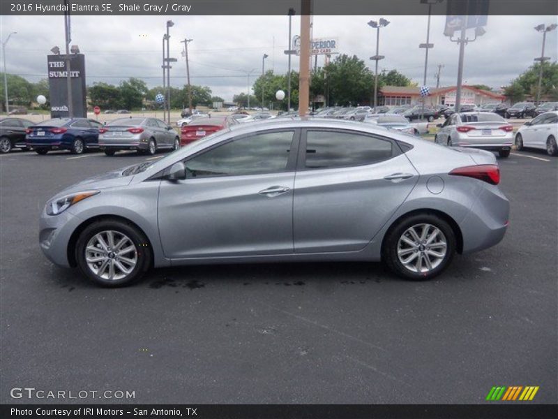 Shale Gray / Gray 2016 Hyundai Elantra SE