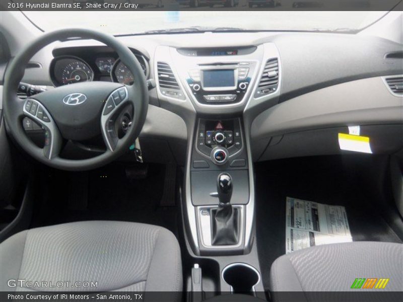 Shale Gray / Gray 2016 Hyundai Elantra SE