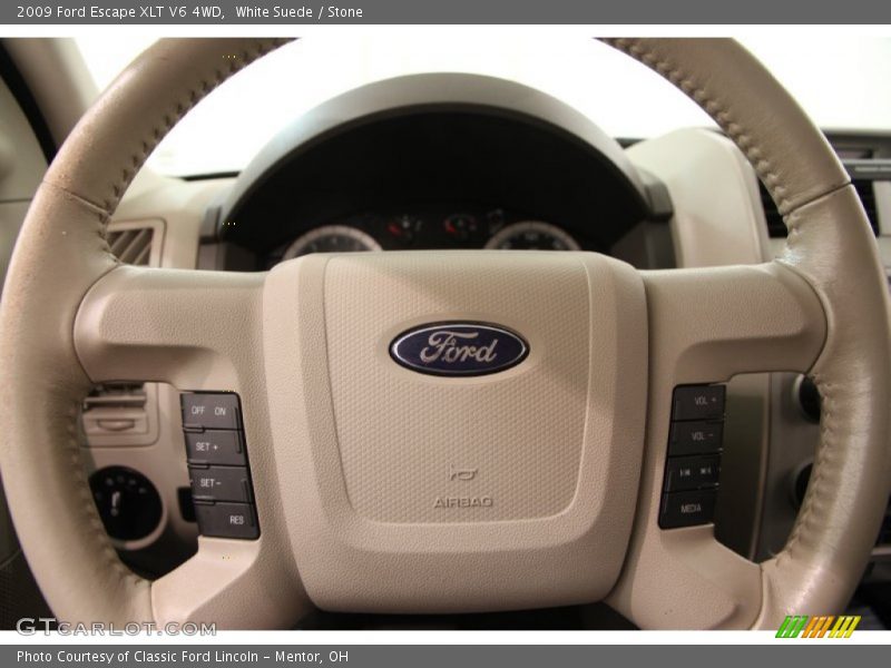 White Suede / Stone 2009 Ford Escape XLT V6 4WD
