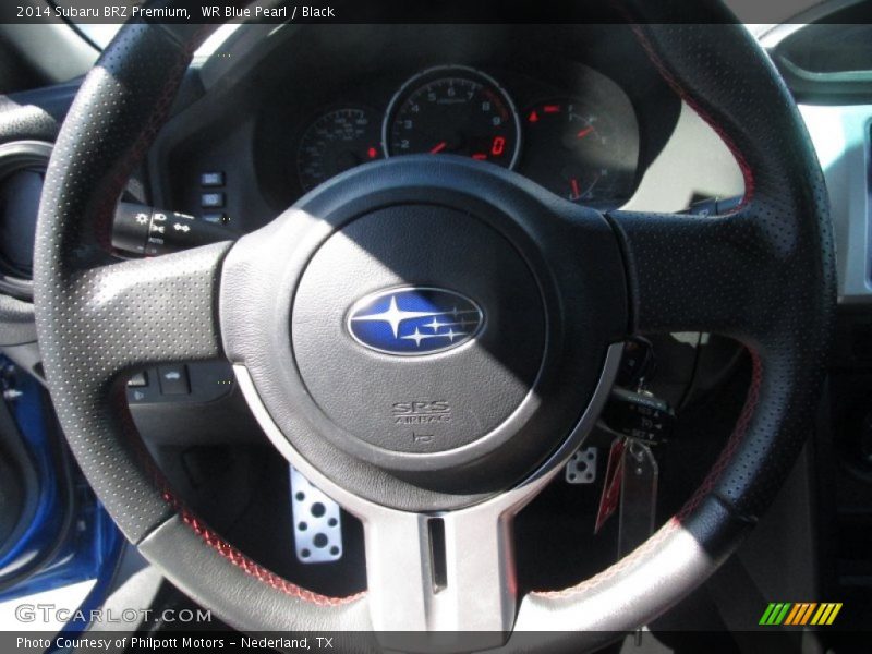 WR Blue Pearl / Black 2014 Subaru BRZ Premium
