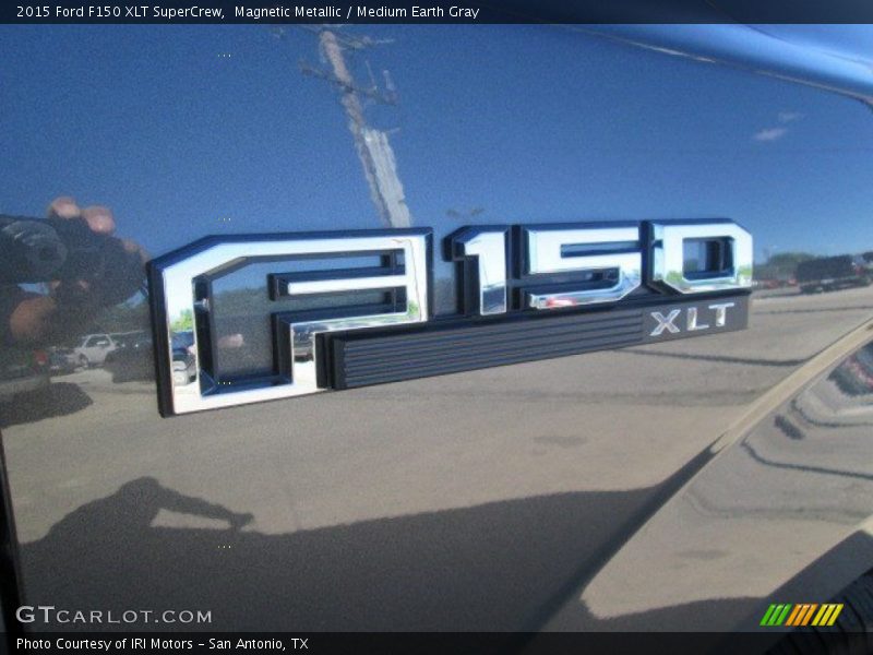 Magnetic Metallic / Medium Earth Gray 2015 Ford F150 XLT SuperCrew