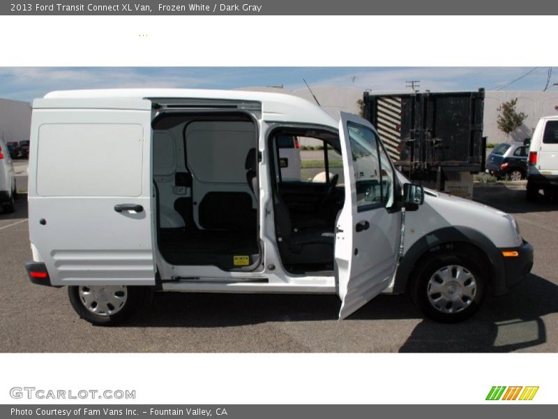 Frozen White / Dark Gray 2013 Ford Transit Connect XL Van