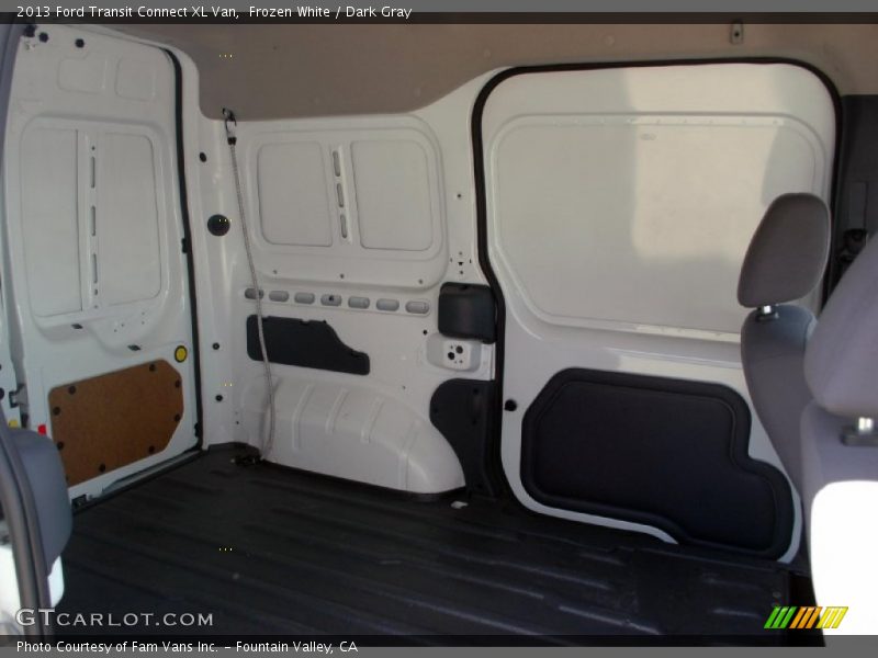 Frozen White / Dark Gray 2013 Ford Transit Connect XL Van