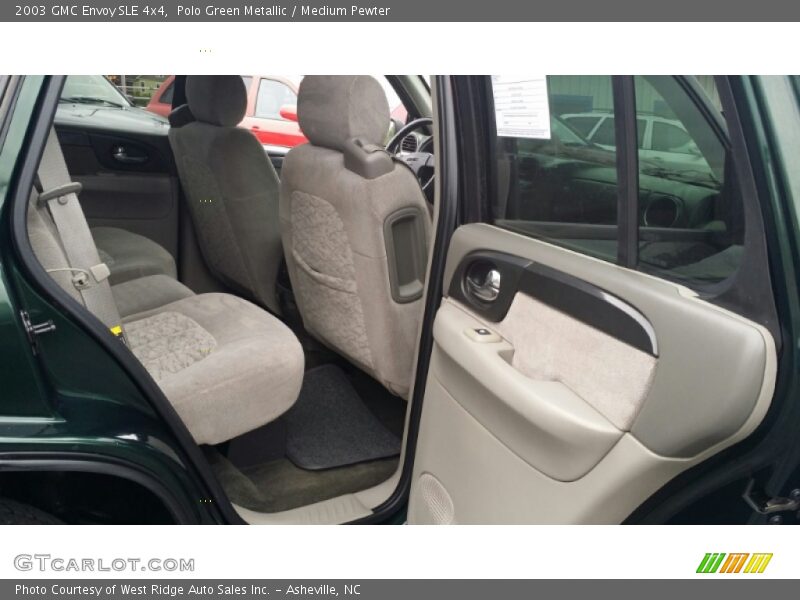Polo Green Metallic / Medium Pewter 2003 GMC Envoy SLE 4x4