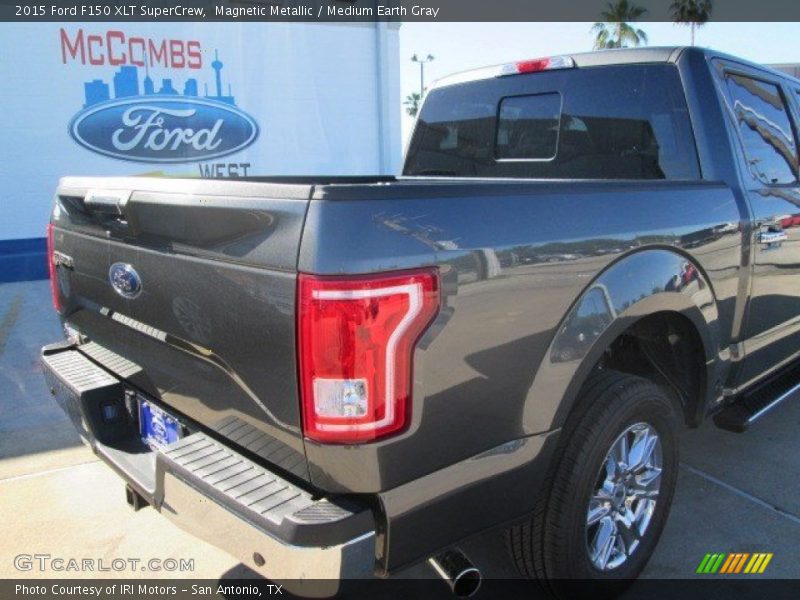 Magnetic Metallic / Medium Earth Gray 2015 Ford F150 XLT SuperCrew