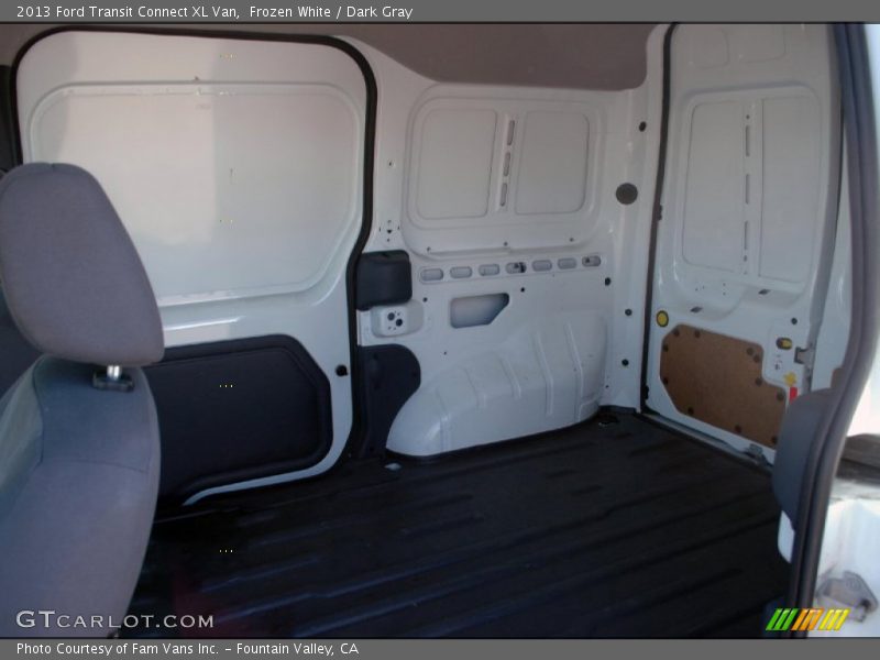 Frozen White / Dark Gray 2013 Ford Transit Connect XL Van