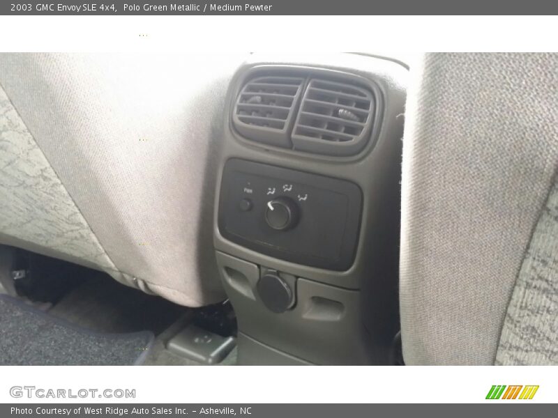 Polo Green Metallic / Medium Pewter 2003 GMC Envoy SLE 4x4