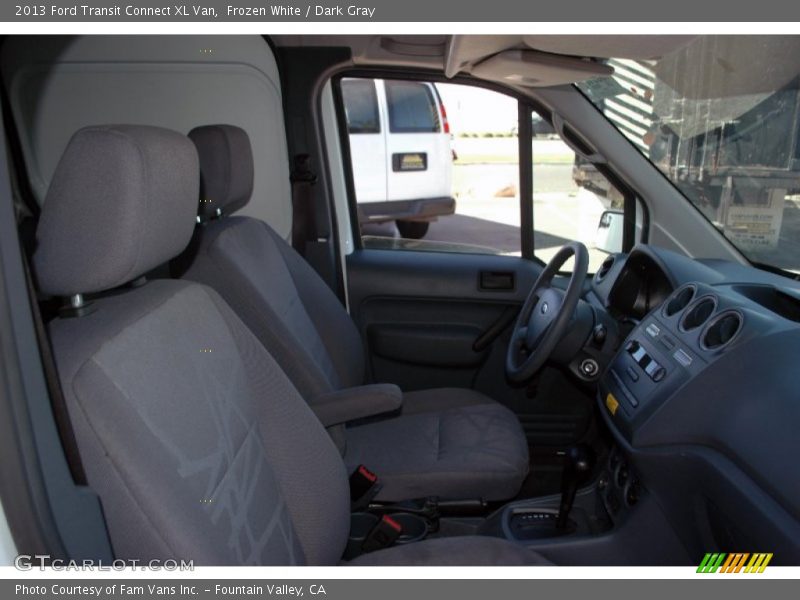 Frozen White / Dark Gray 2013 Ford Transit Connect XL Van