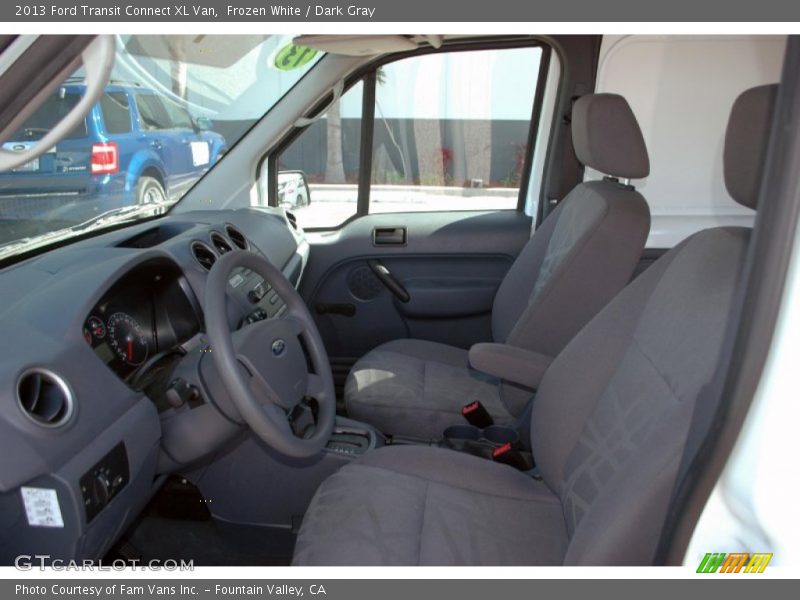 Frozen White / Dark Gray 2013 Ford Transit Connect XL Van