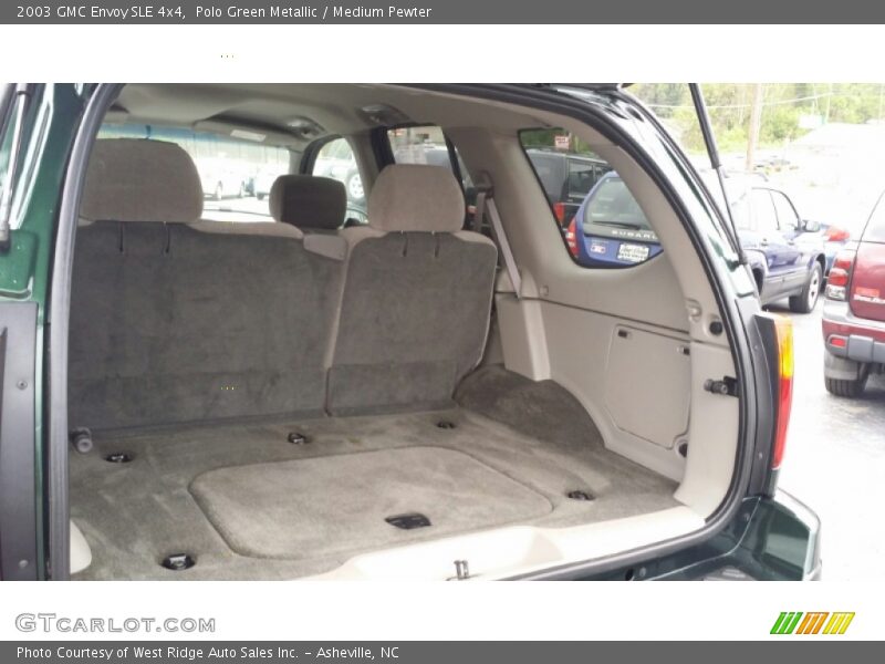 Polo Green Metallic / Medium Pewter 2003 GMC Envoy SLE 4x4