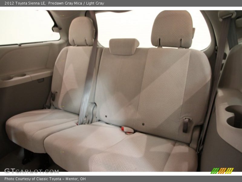 Predawn Gray Mica / Light Gray 2012 Toyota Sienna LE