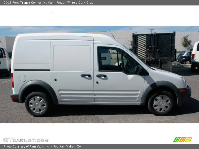 Frozen White / Dark Gray 2013 Ford Transit Connect XL Van