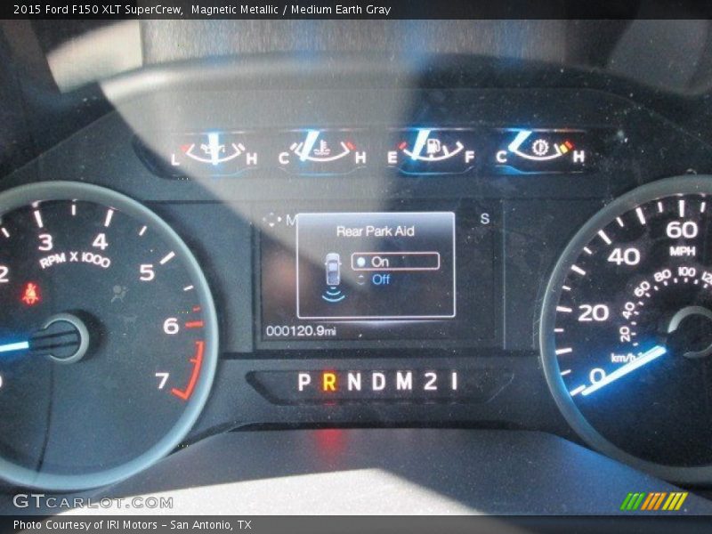 Magnetic Metallic / Medium Earth Gray 2015 Ford F150 XLT SuperCrew