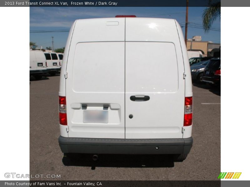 Frozen White / Dark Gray 2013 Ford Transit Connect XL Van