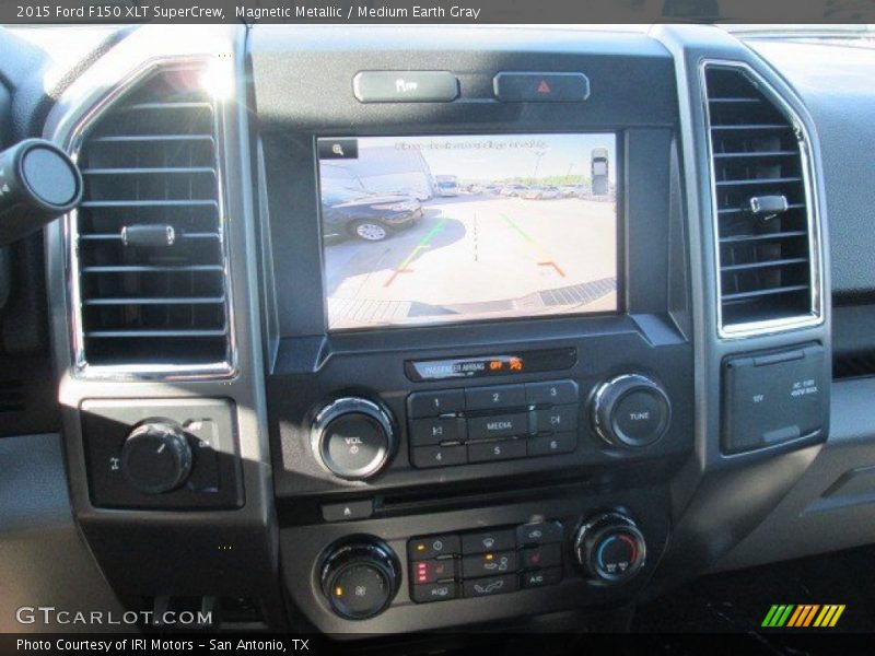 Magnetic Metallic / Medium Earth Gray 2015 Ford F150 XLT SuperCrew