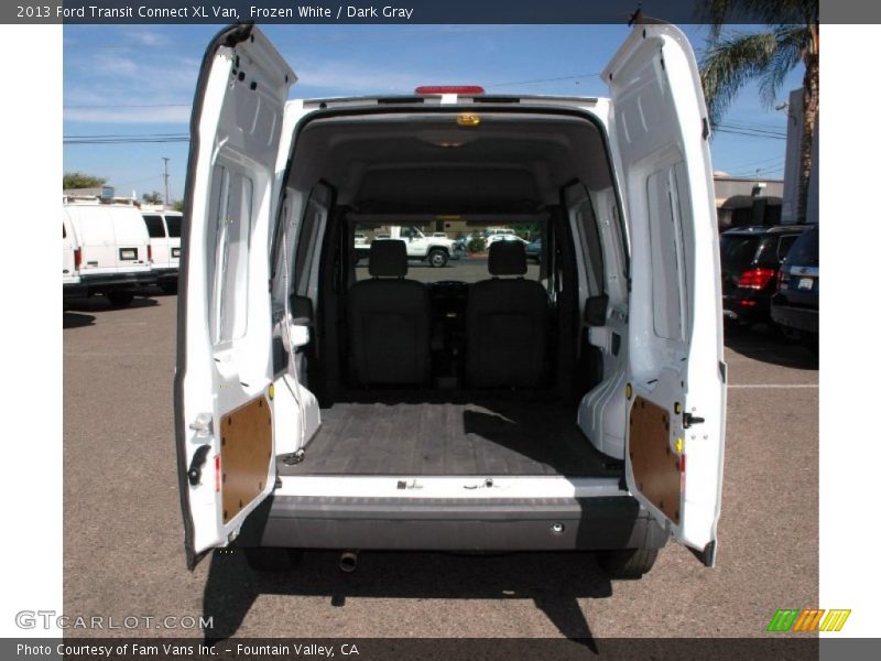 Frozen White / Dark Gray 2013 Ford Transit Connect XL Van