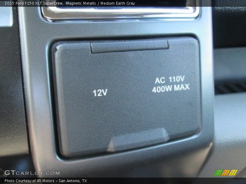 Magnetic Metallic / Medium Earth Gray 2015 Ford F150 XLT SuperCrew