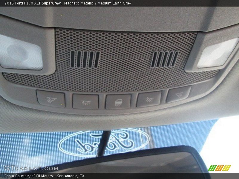 Magnetic Metallic / Medium Earth Gray 2015 Ford F150 XLT SuperCrew