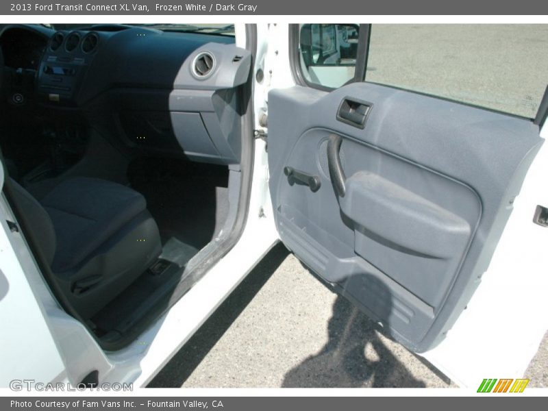 Frozen White / Dark Gray 2013 Ford Transit Connect XL Van