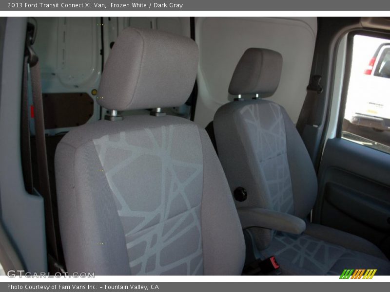 Frozen White / Dark Gray 2013 Ford Transit Connect XL Van
