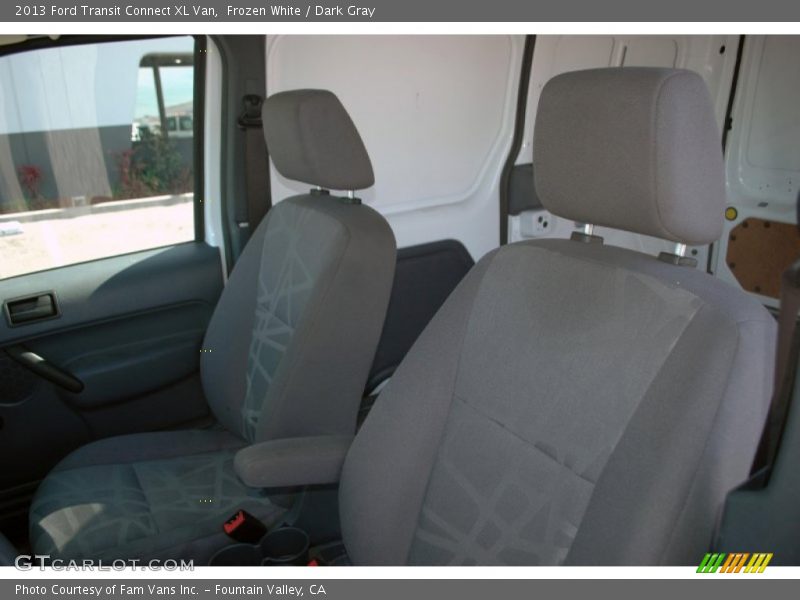 Frozen White / Dark Gray 2013 Ford Transit Connect XL Van