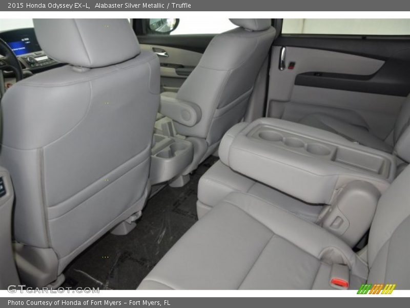 Alabaster Silver Metallic / Truffle 2015 Honda Odyssey EX-L
