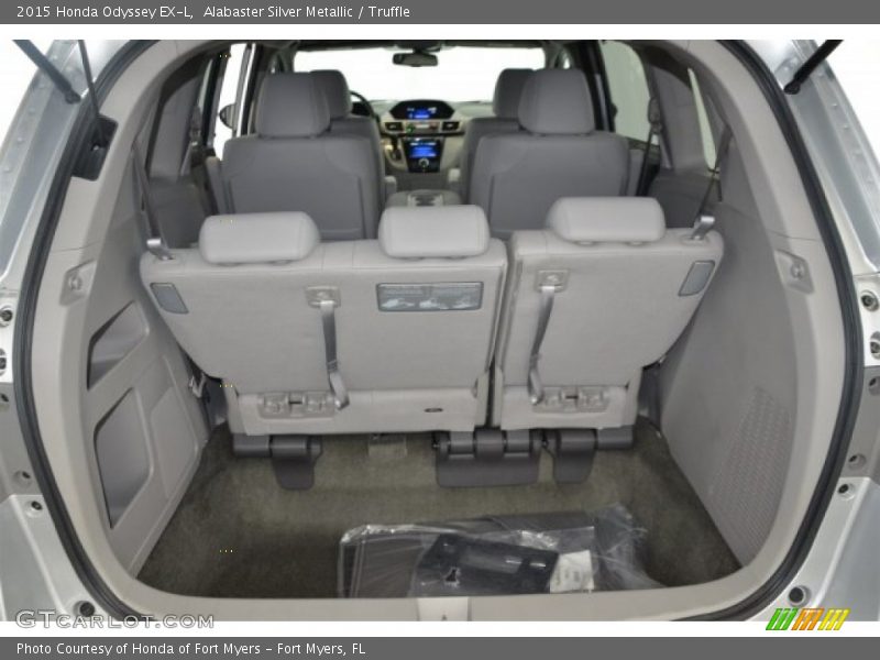 Alabaster Silver Metallic / Truffle 2015 Honda Odyssey EX-L