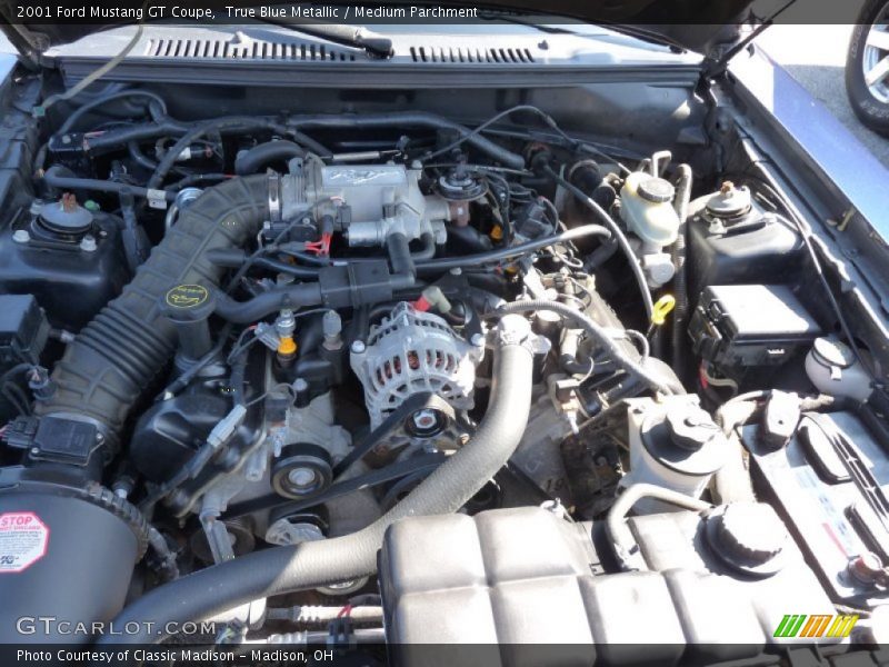  2001 Mustang GT Coupe Engine - 4.6 Liter SOHC 16-Valve V8
